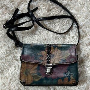 Patricia Nash Multicolor Floral Crossbody Bag